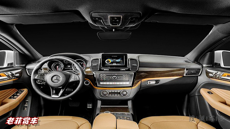 [老菲赏车]全新跨界梅赛德斯奔驰GLE-Coupe_