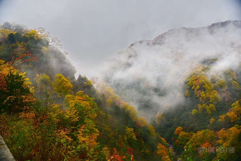 上月A派克期间自驾去了趟光雾山--大小兰沟