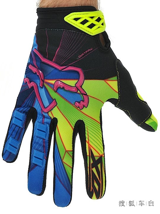 多款赛车速降手套摩托车越野防摔手套机车真皮
