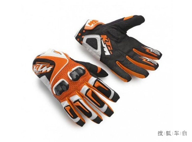 多款赛车速降手套摩托车越野防摔手套机车真皮