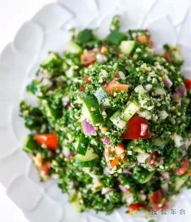 不用开火就能做的快手素餐--Tabouleh(一种特色