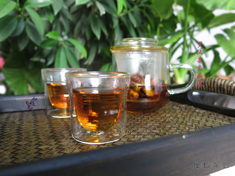 [苏车杂谈0117]去热润肺的好茶饮-罗汉果菊花茶