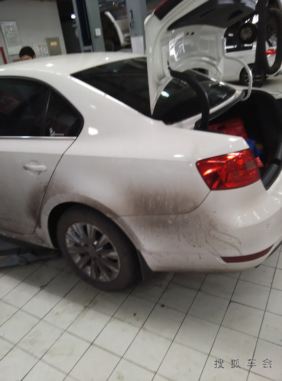 速腾1.4Tsi的保养作业