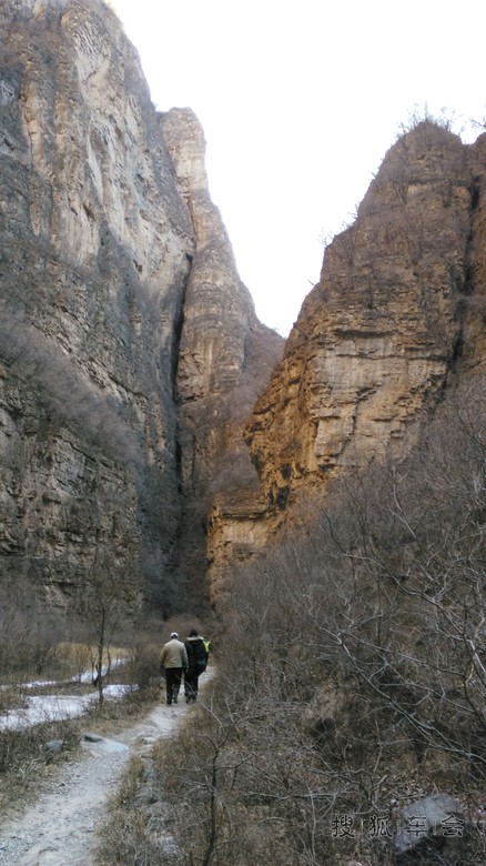 冬日峡谷一日游--龙门涧_京A军团摩旅