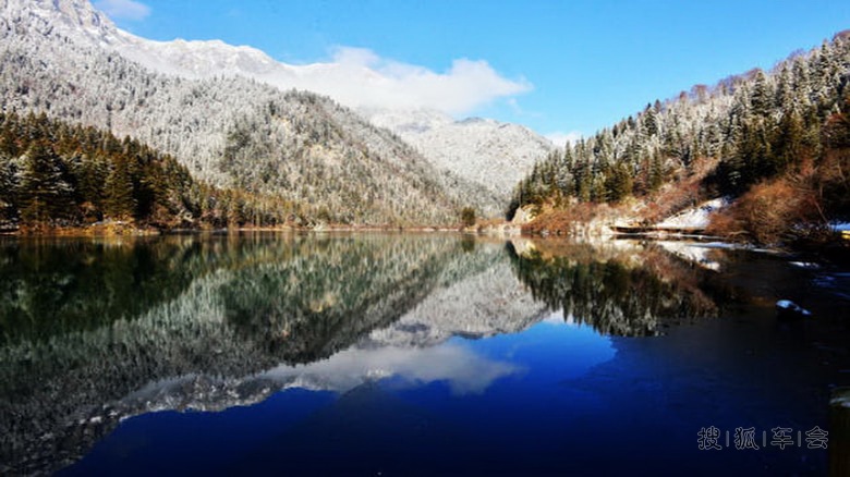 [美图欣赏]大雪之后的九寨沟_北京比亚迪S6