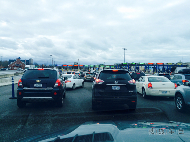 夫妻单车多伦多美国跨年自驾游~第一站美国水