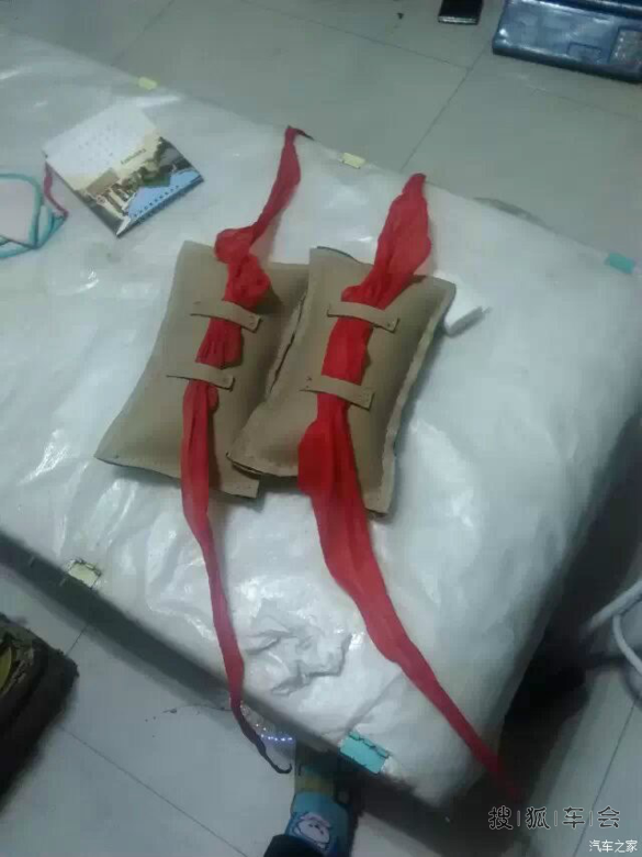 地胶废料做真皮头枕+不到黄河心不死之黄河自