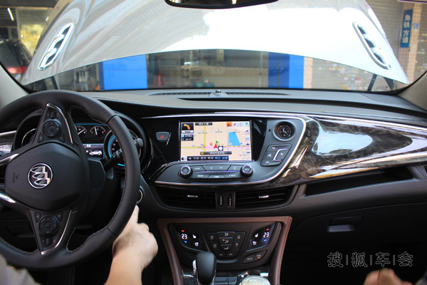 深圳别克昂科威原车屏升级加装手写凯立德导航