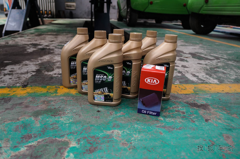 老索焕新春~~换血5W-40全合成柴机油!