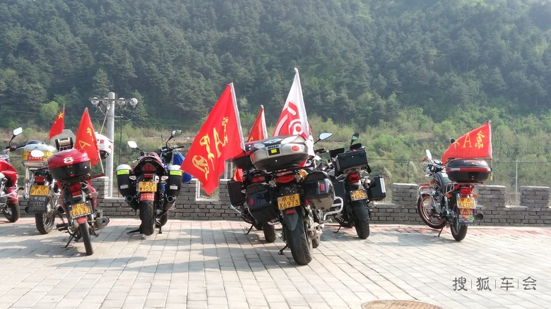 五一踏青,摩托骑士相聚密云不老屯,欢聚一堂_