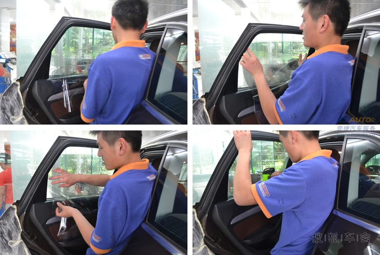 龙膜汽车贴膜官网专业授权店,奥迪Q5杭州龙膜