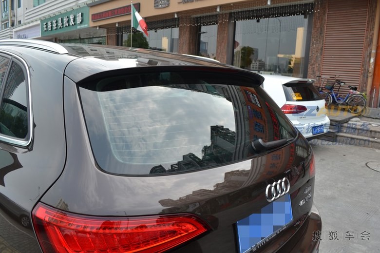 龙膜汽车贴膜官网专业授权店,奥迪Q5杭州龙膜