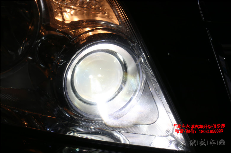 【石家庄永诚汽车】 丰田普拉多改装车灯 改装