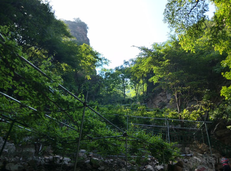 夏季清凉好处一一重上蓟县九顶山_京A军团摩旅