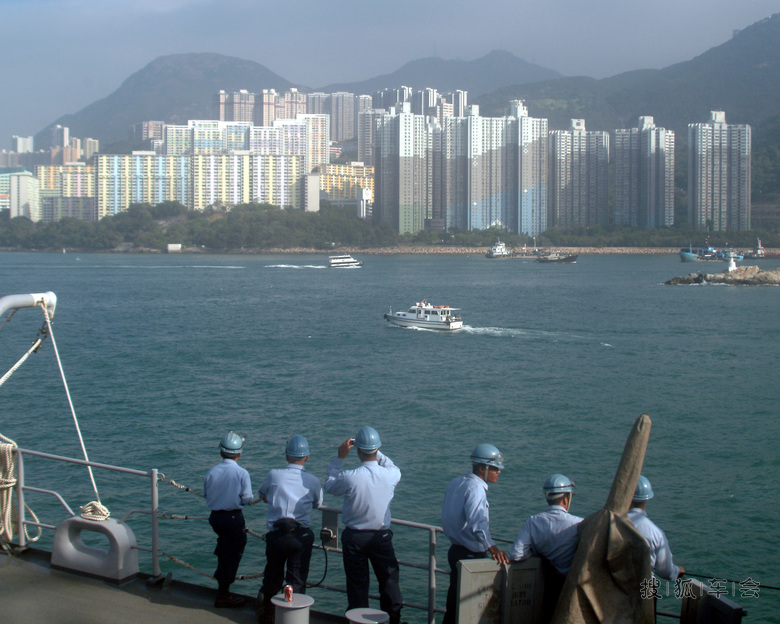 到访香港的美国海军舰队是香港旅游观光收入的