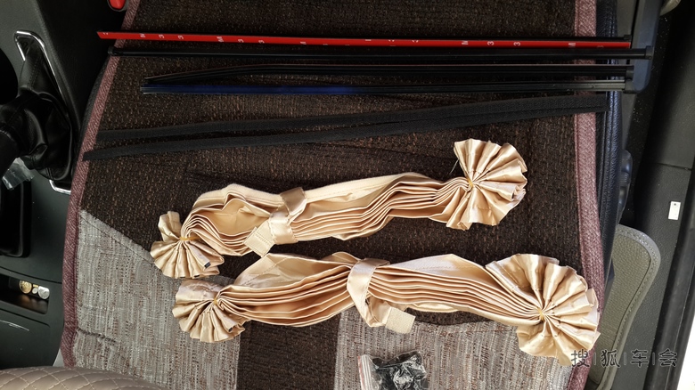 夏季避光神器 安装小七车窗帘_吉利GX7车友会