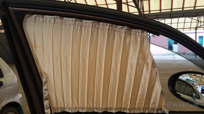 夏季避光神器 安装小七车窗帘_吉利GX7车友会