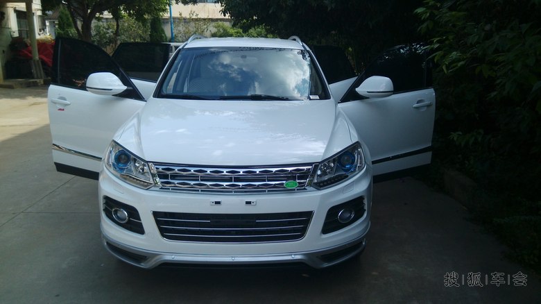 没钱只能贷款买车了,众泰T600- 1.5T精英白