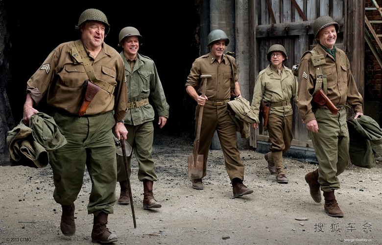 好莱坞二战题材影片:盟军夺宝队