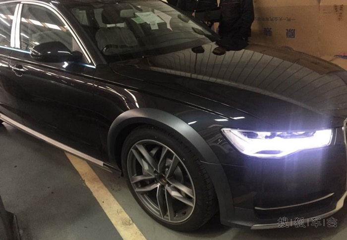 6 ALLROAD 青茶灰 提车作业_奥迪A6\/A6L车友会
