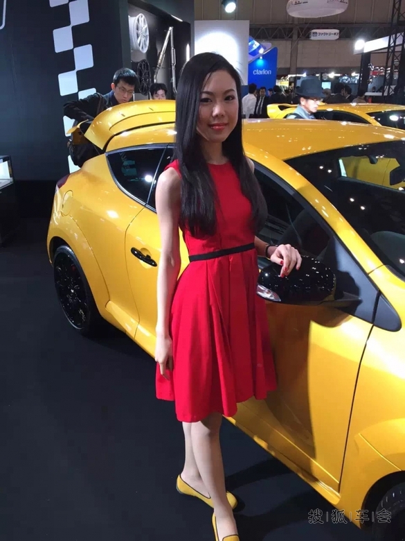 [鱼眼观车]硬盘里的女神 东京改装车展车模第一