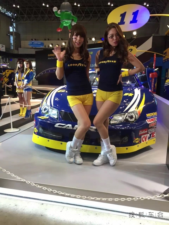 [鱼眼观车]硬盘里的女神 东京改装车展车模_哈