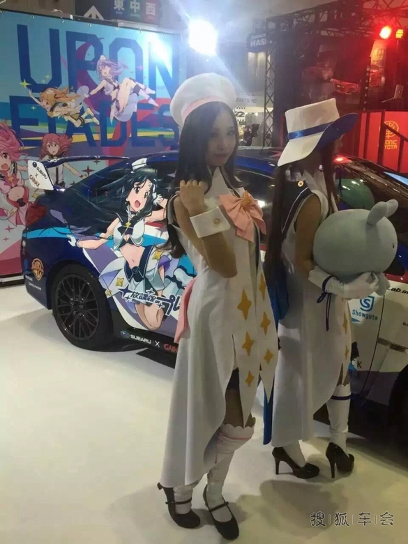 [鱼眼观车]东京改装展上硬盘里的女神第2弹