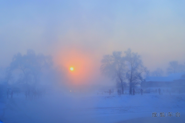 冬季东北自驾游去哪儿:吉林雾凇岛奇观天下的
