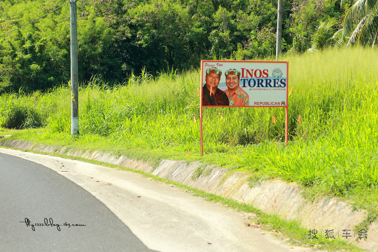 我的长腿媳妇当车模,记录去塞班岛租车之旅