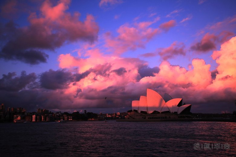 澳洲自由行---悉尼晚霞
