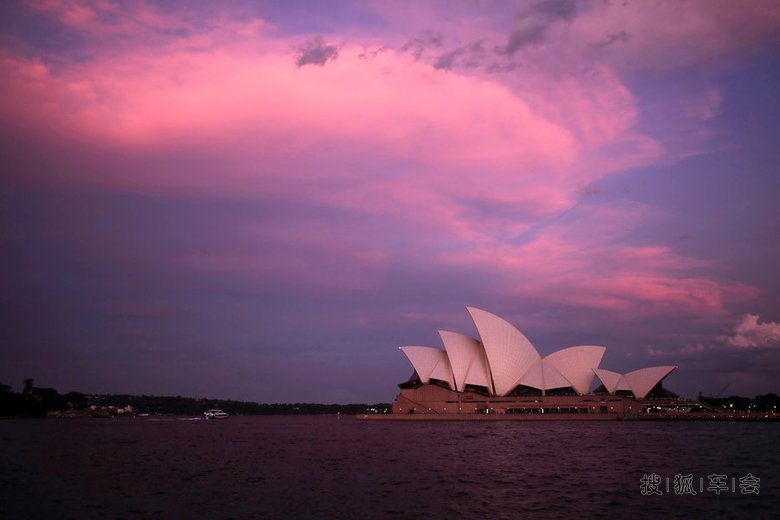 澳洲自由行---悉尼晚霞