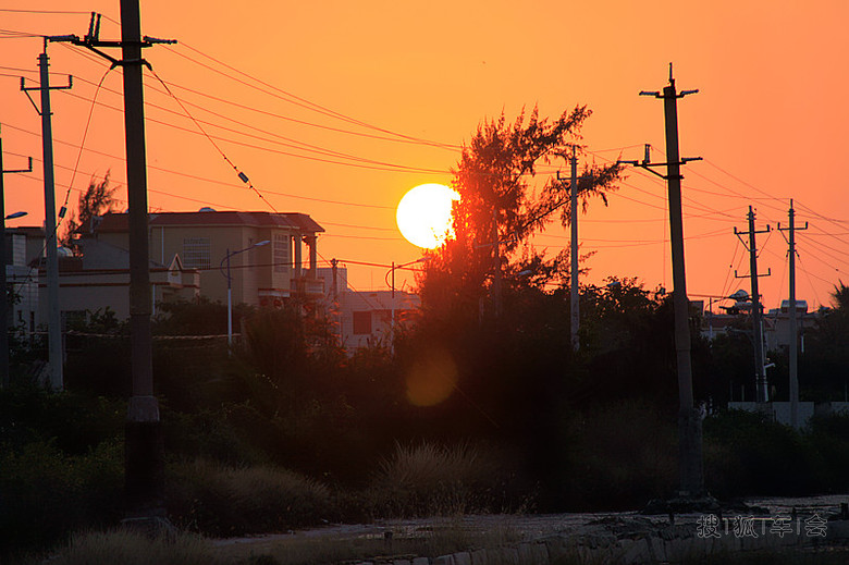 【汽语喧昂0316】莺歌盐场赏另类落日之美_汽