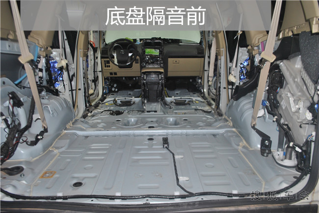 广州丰田霸道无损汽车音响改装,车元素丰田普