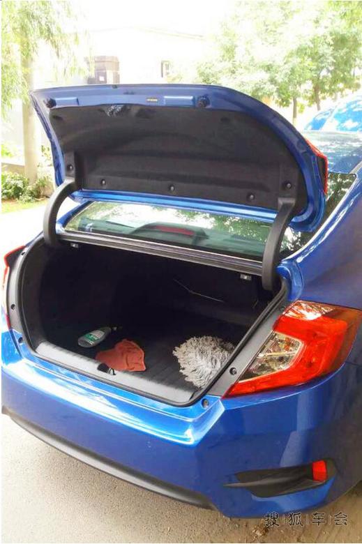 十代思域自动豪华提车好多天,来交个作业