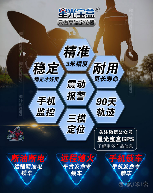 汽车GPS定位器防拆断油版,现在购买就送终身