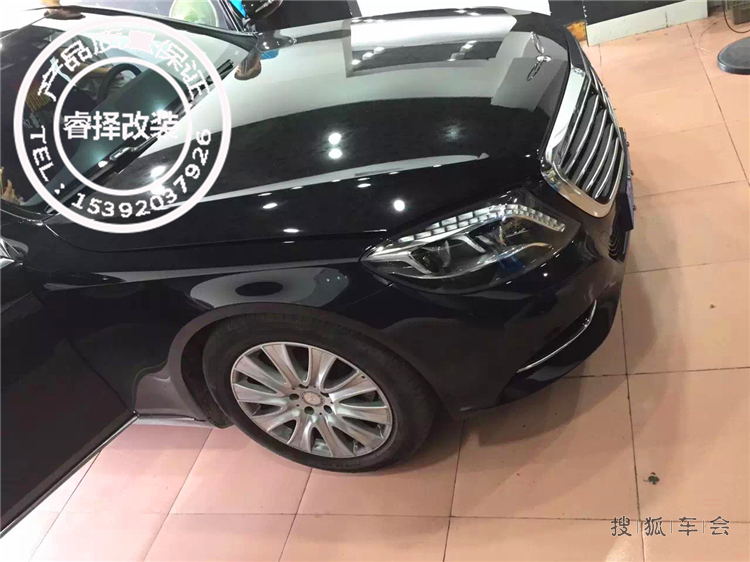 福建厦门奔驰S级320S400改装原厂无钥匙进入