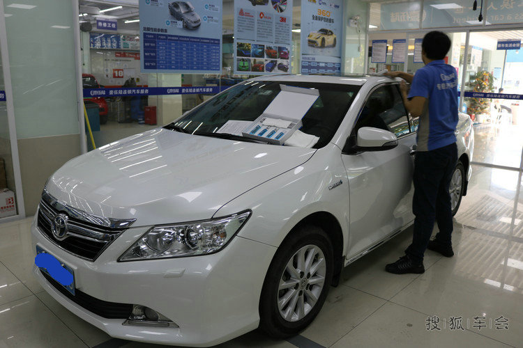 如何挑选专业镀晶店?深圳丰田凯美瑞威美特3