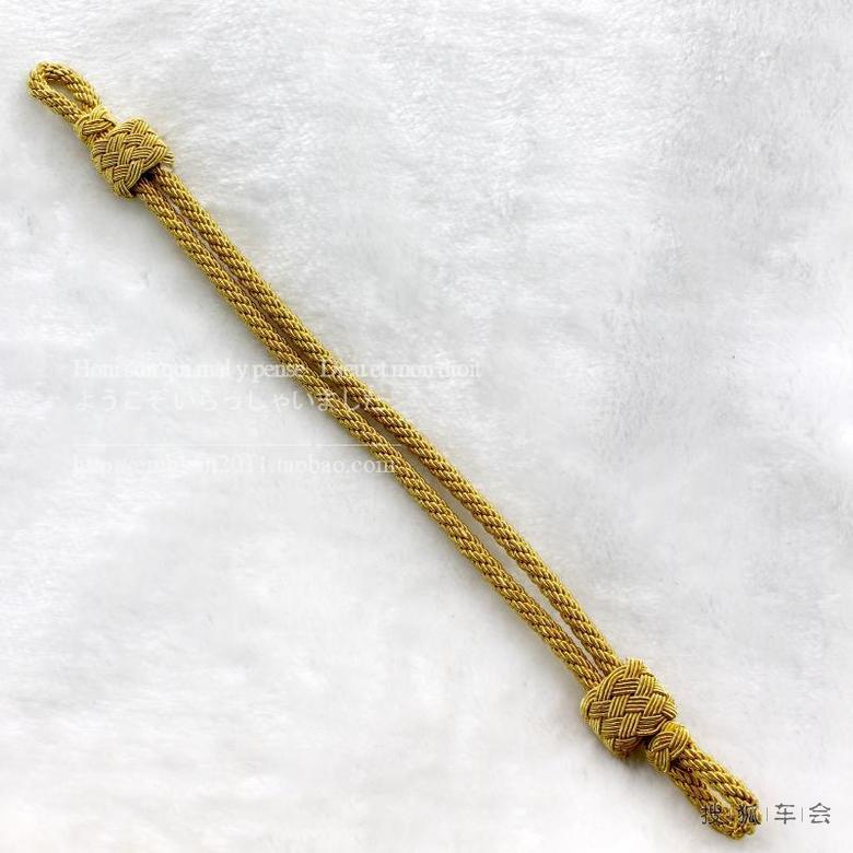 众里寻他千百度得来全不费工夫:金属丝刺绣纹