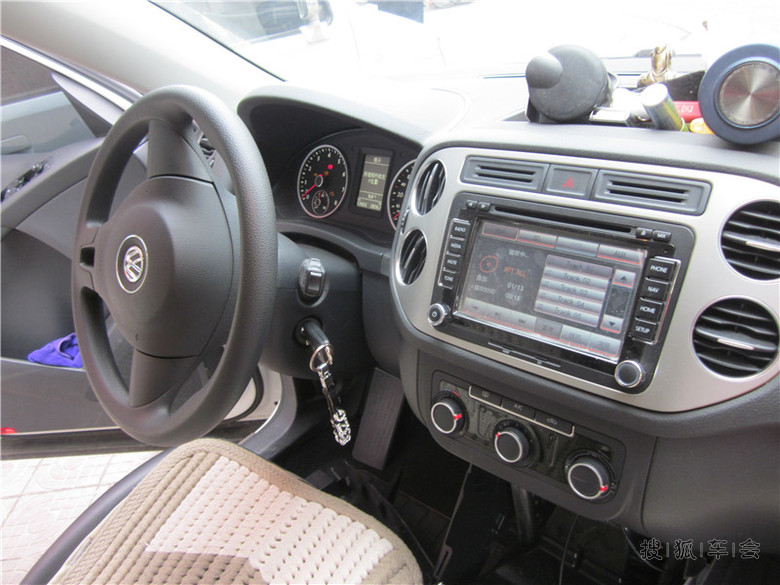 西安鑫朗汽车原厂增配改装大众途观加装中央扶