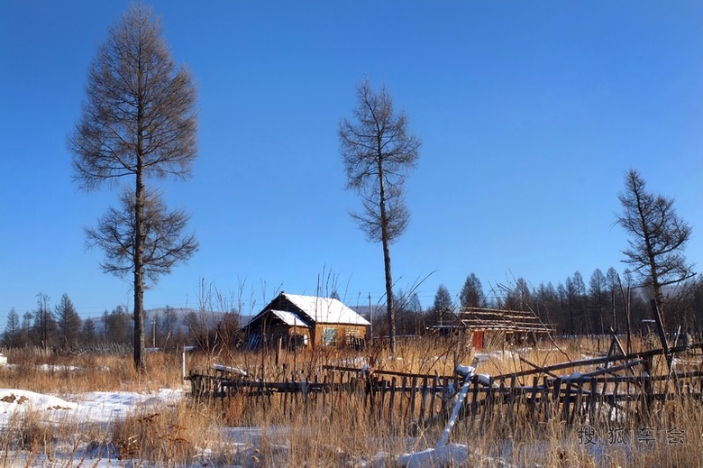 冬天那点事 篱笆墙的影子_玩吧