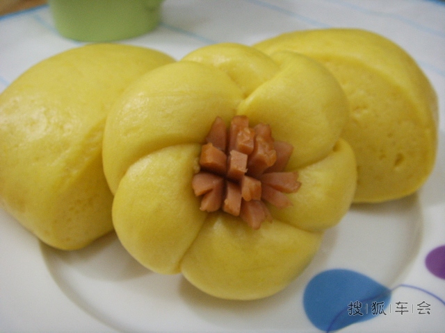 自己做的花样馒头,一次成功!呵呵_北京车友会