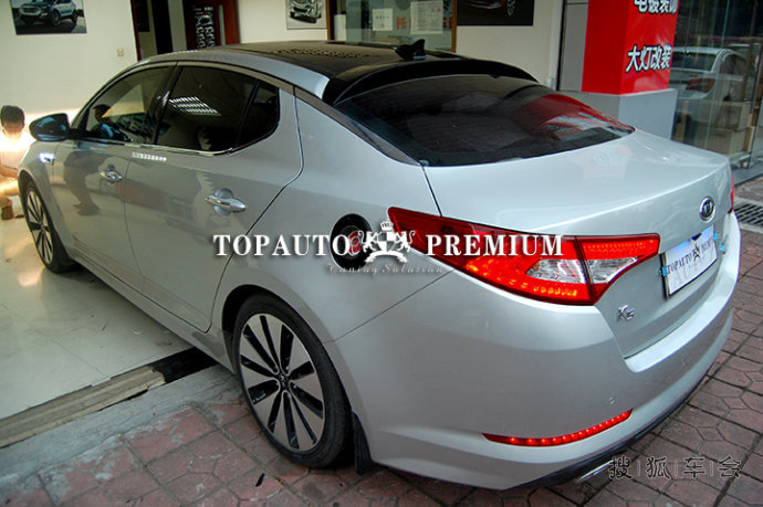 【图】起亚K5改装LED尾灯 LED后雾灯 - 搜狐