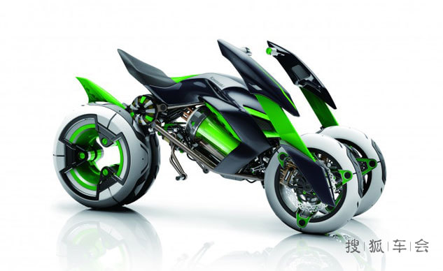 秀车 – Kawasaki J 电动三轮摩托车_京A军团