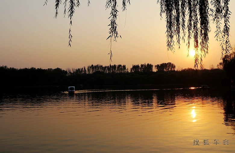 秋色与日落_人在旅途