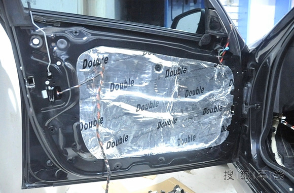 澎湃之声 江苏无锡快车之音宝马5系汽车音响改