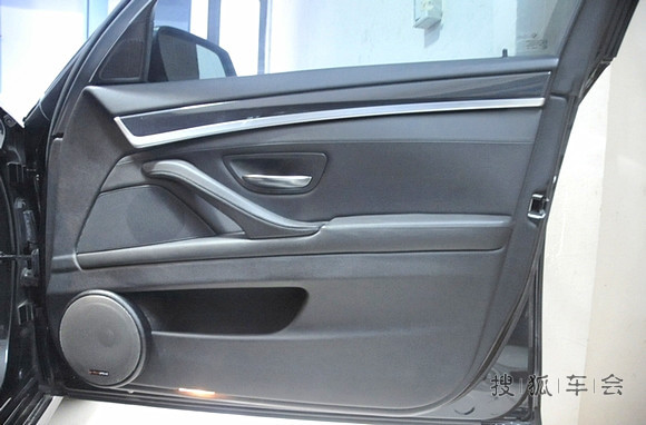 澎湃之声 江苏无锡快车之音宝马5系汽车音响改