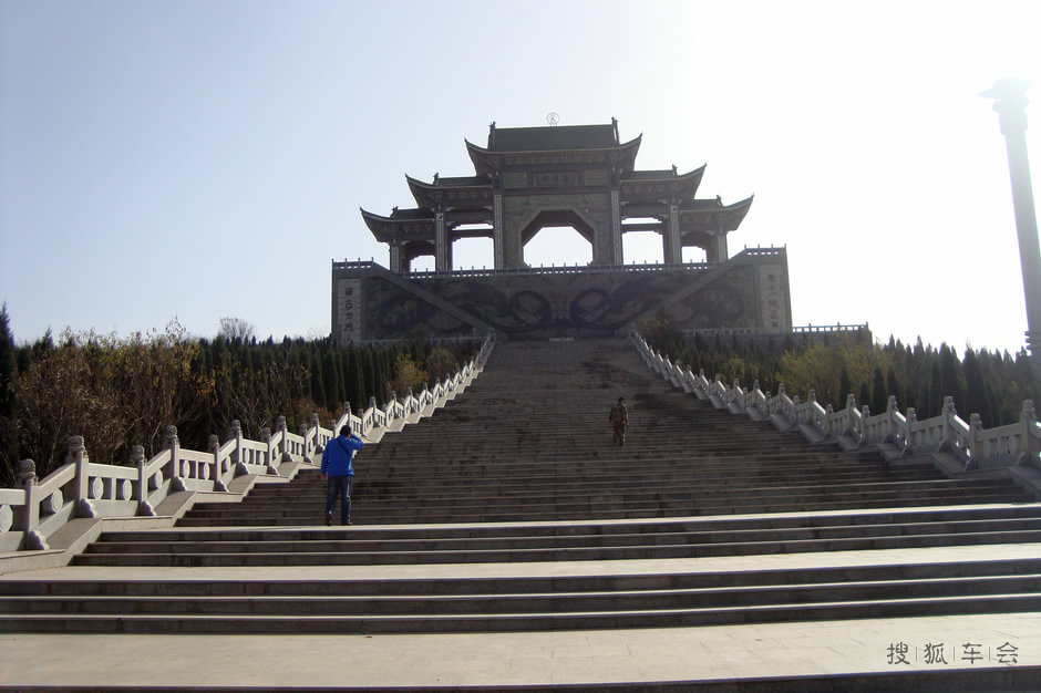 雄伟建筑南天门- 搜狐车会