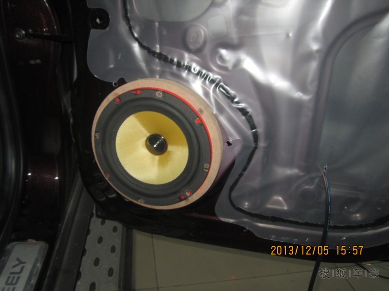 南通道声吉利全球鹰汽车音响改装洛克力量_全