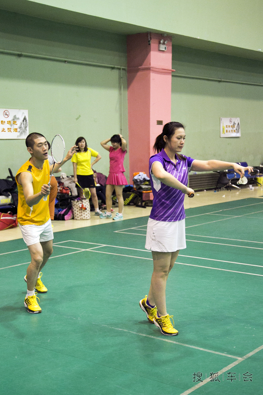 【羽毛球争霸赛】老将出马~孰与争锋~_哈尔滨