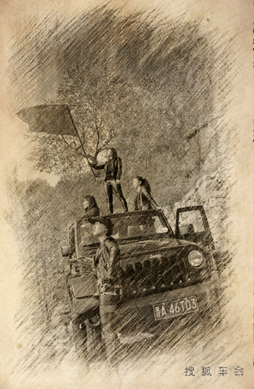 <em>女士</em>开越野<em>吉普车</em>很酷很拉风_中国自驾游户外
